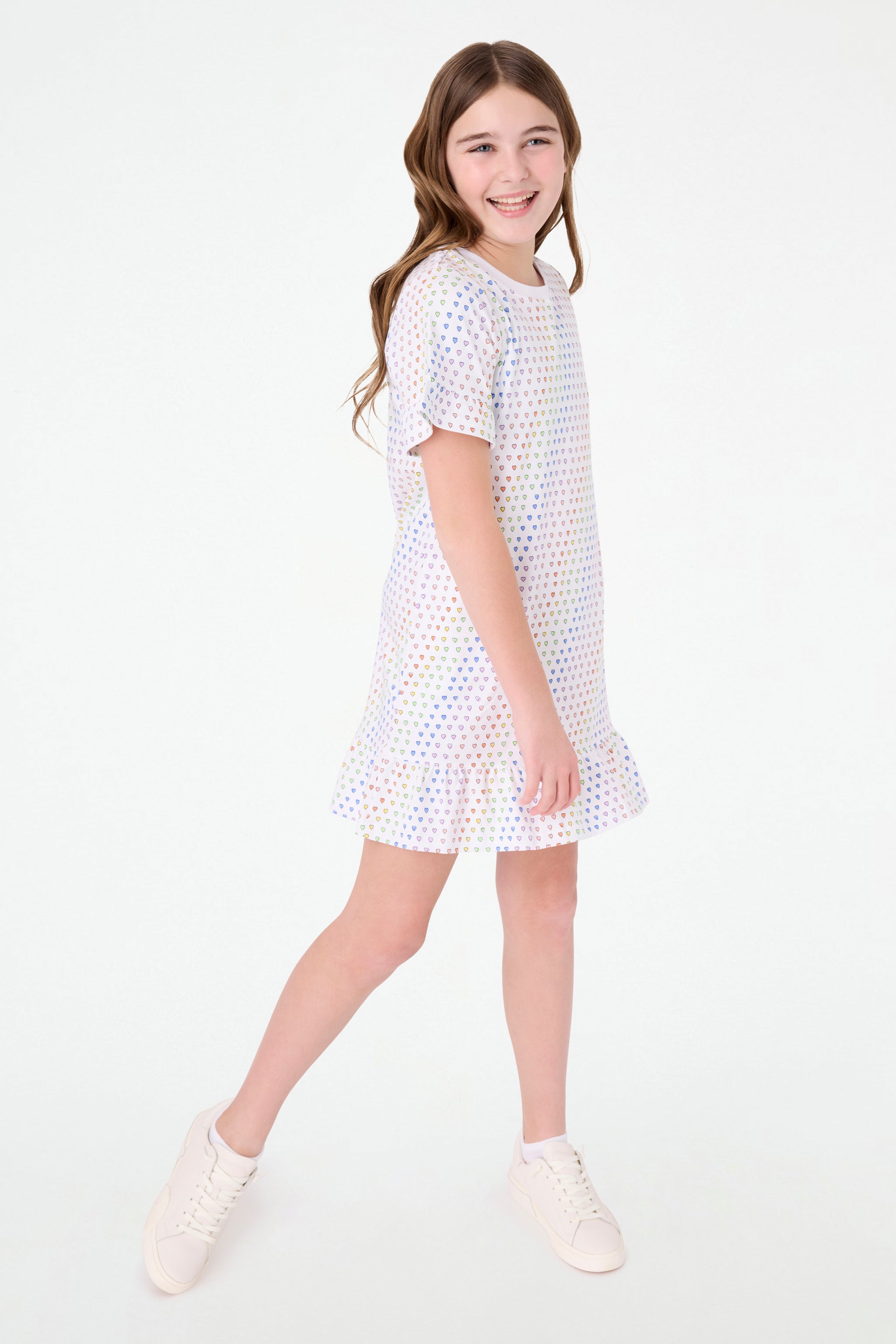 Girls Disco Hearts Esme Dress