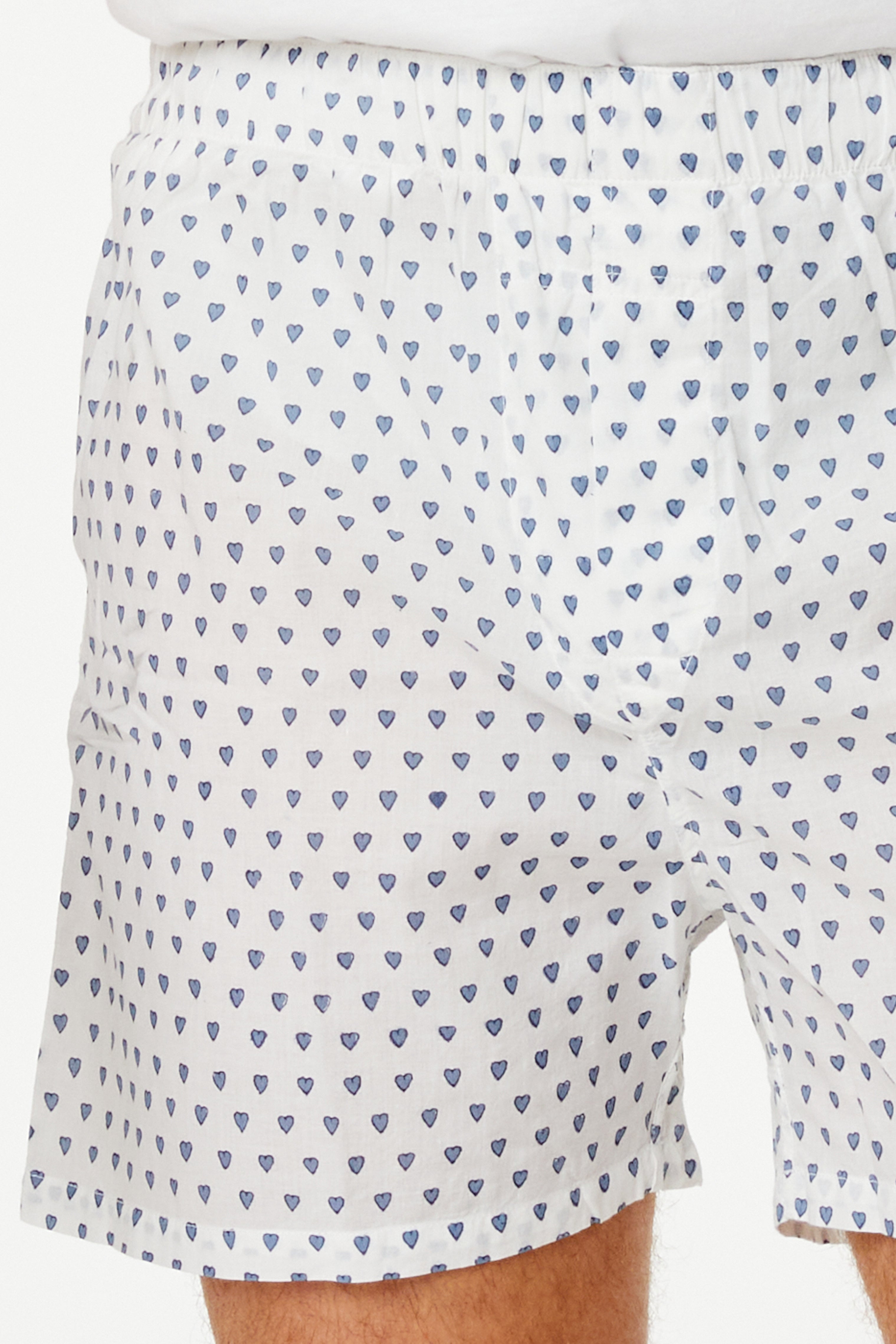 Mens Hearts Boxer Set