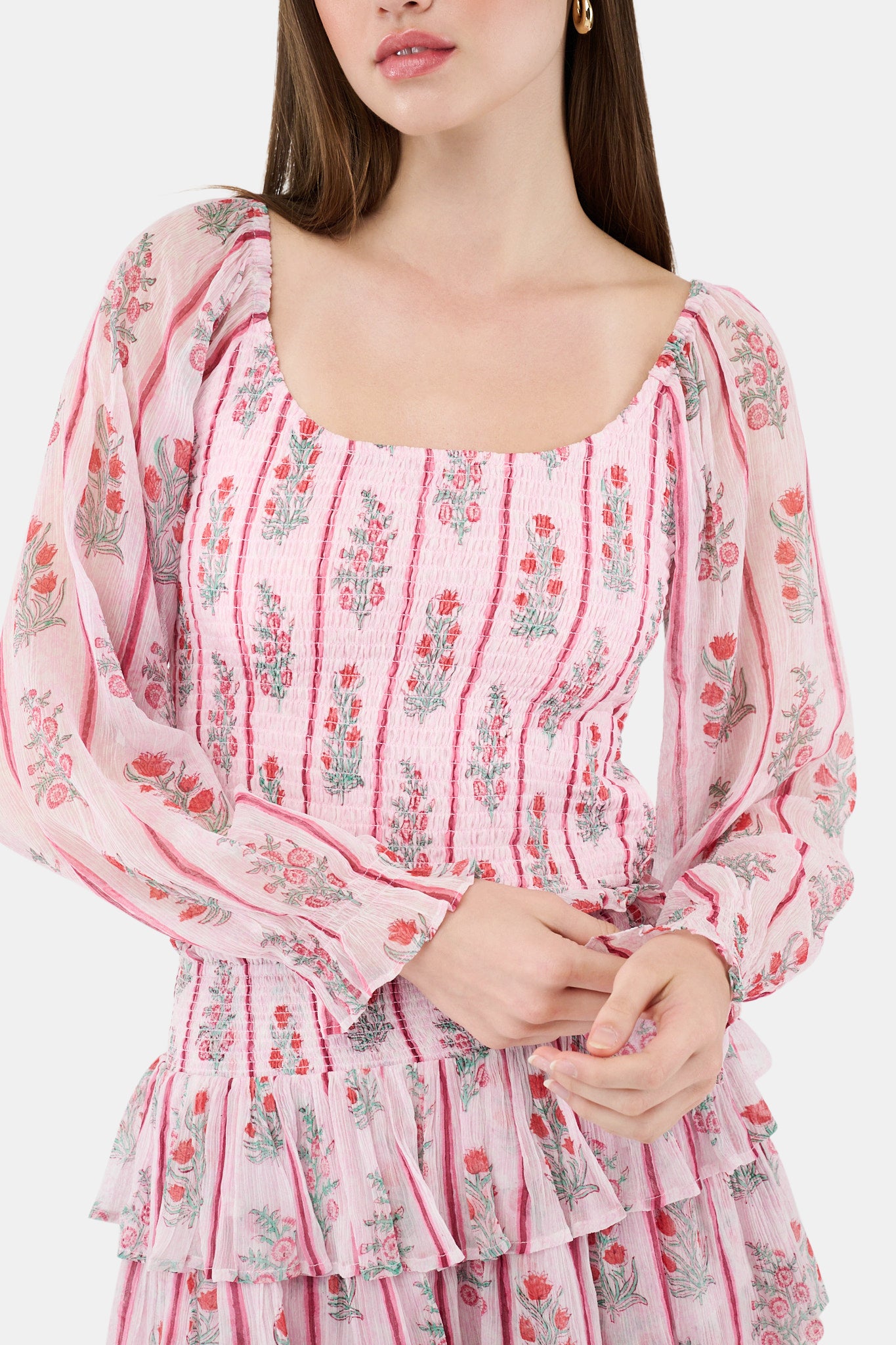 Rose Ribbon Morgana Top
