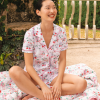 Strawberry Bows Polo Pajamas