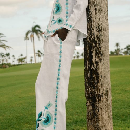 Avallon Embroidery Kaylee Pant