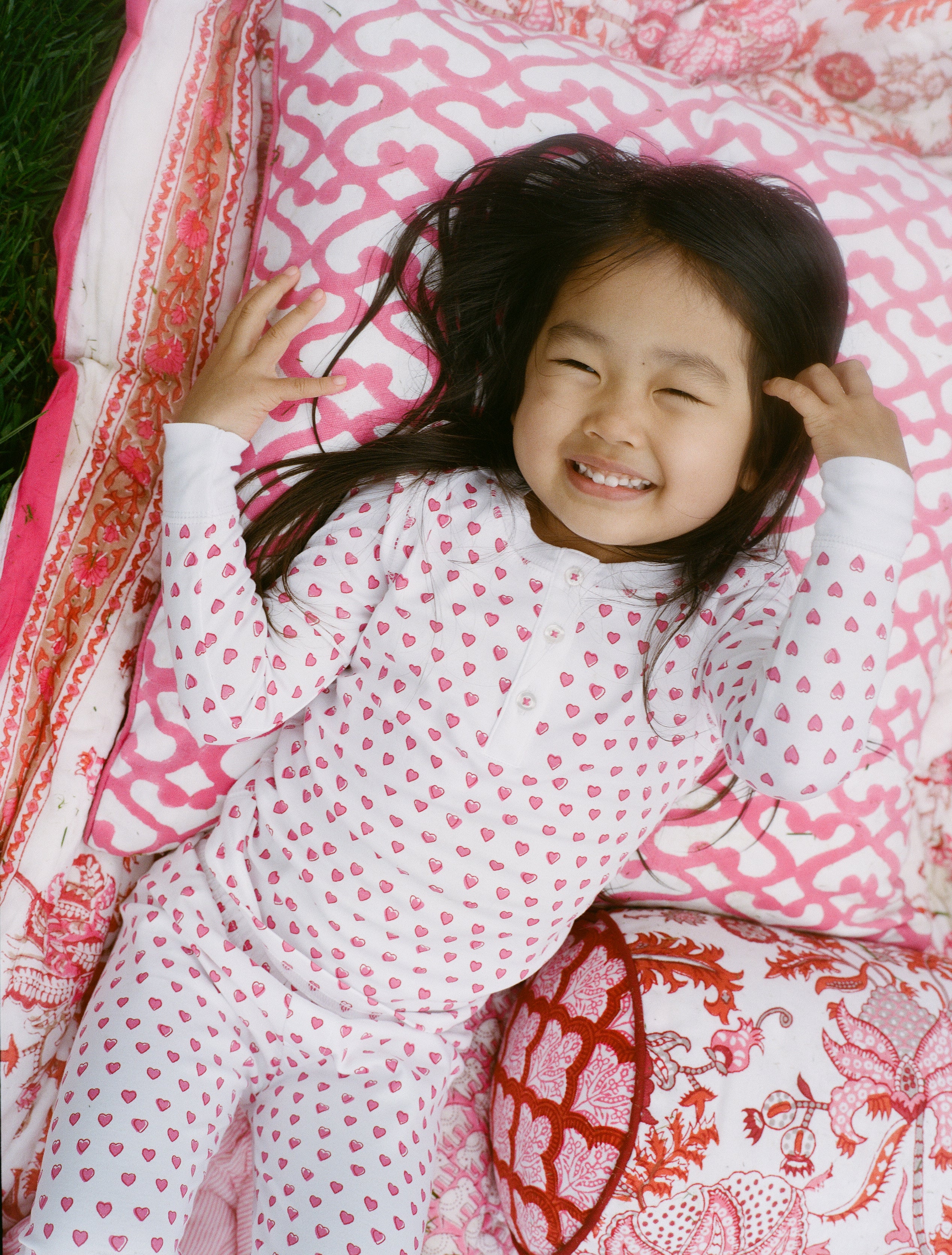 Kids Hearts Pajamas