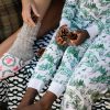 Kids Ski Toile Pajamas
