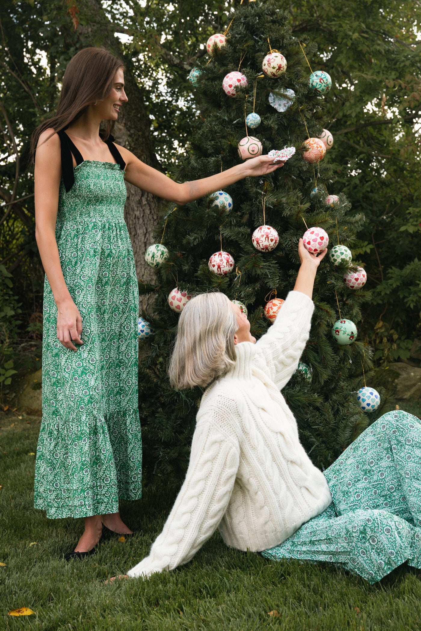 Fern Floral Georgina Dress