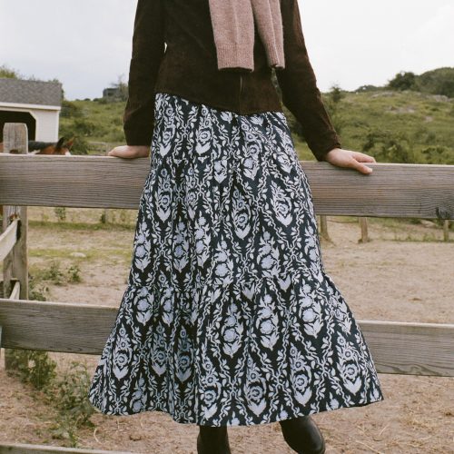 Trellis Floral Carlisa Skirt