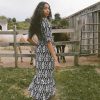 Trellis Floral Maren Dress