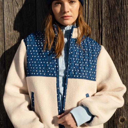 Pop Hearts Marina Fleece Jacket