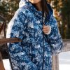 Ski Toile Reversible Puffer Jacket