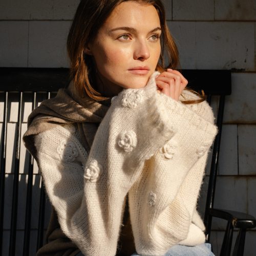 Crochet Floral Quinn Sweater