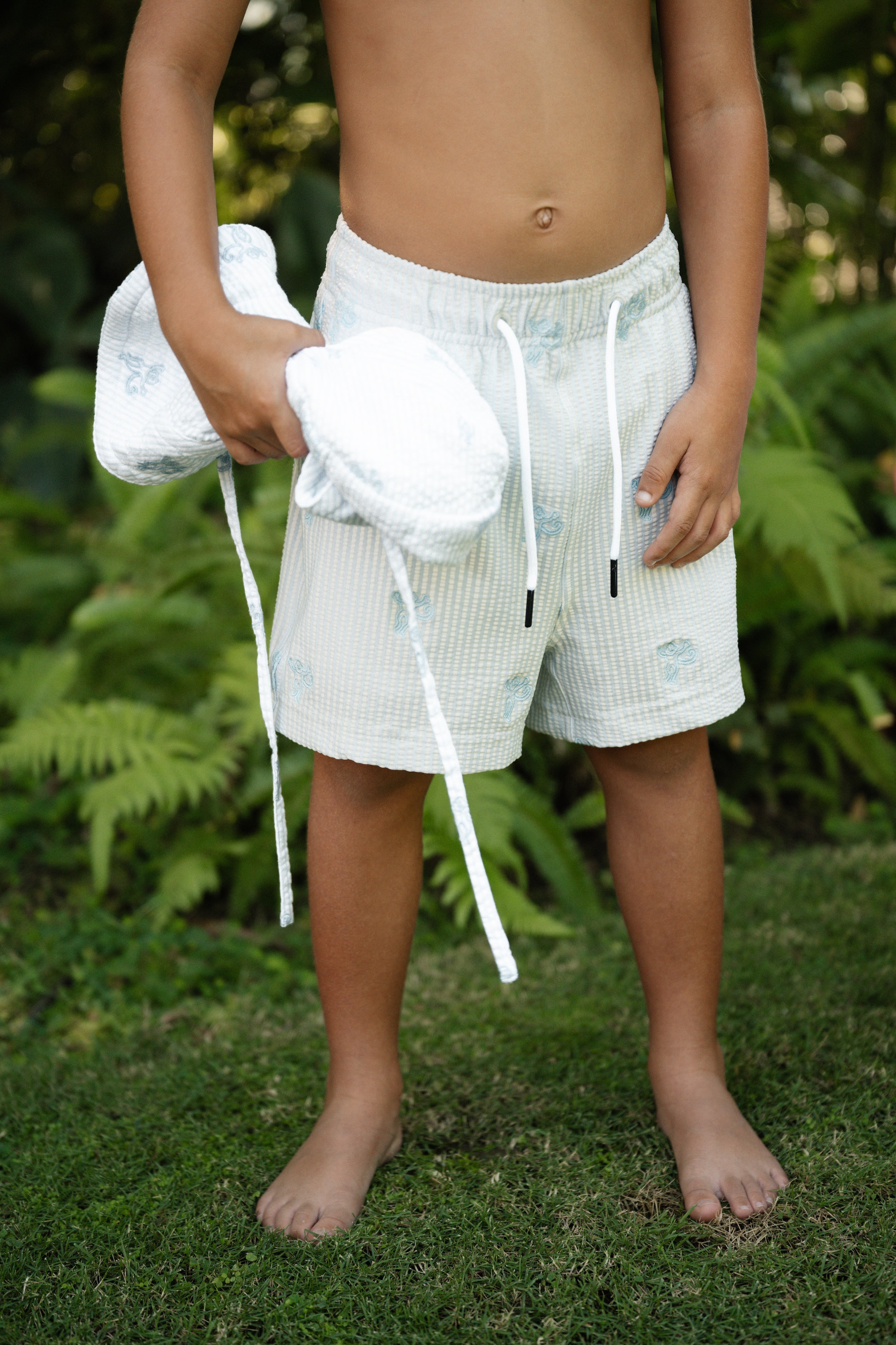 Boys Mini Monkey Swim Trunk
