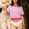 Square Knit Hattie Sweater
