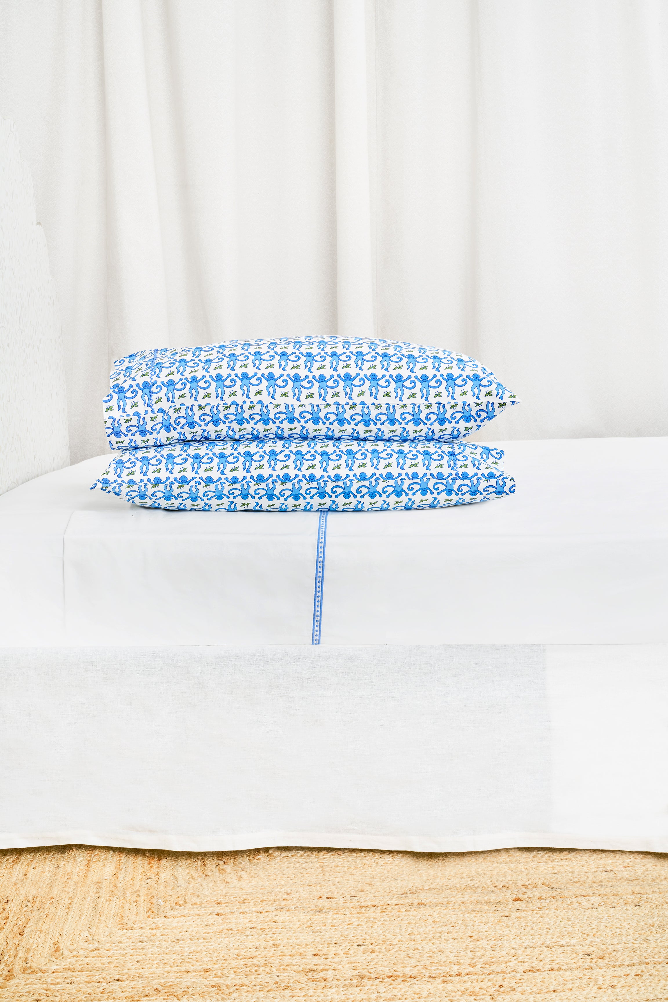 Monkey Pillowcase Set