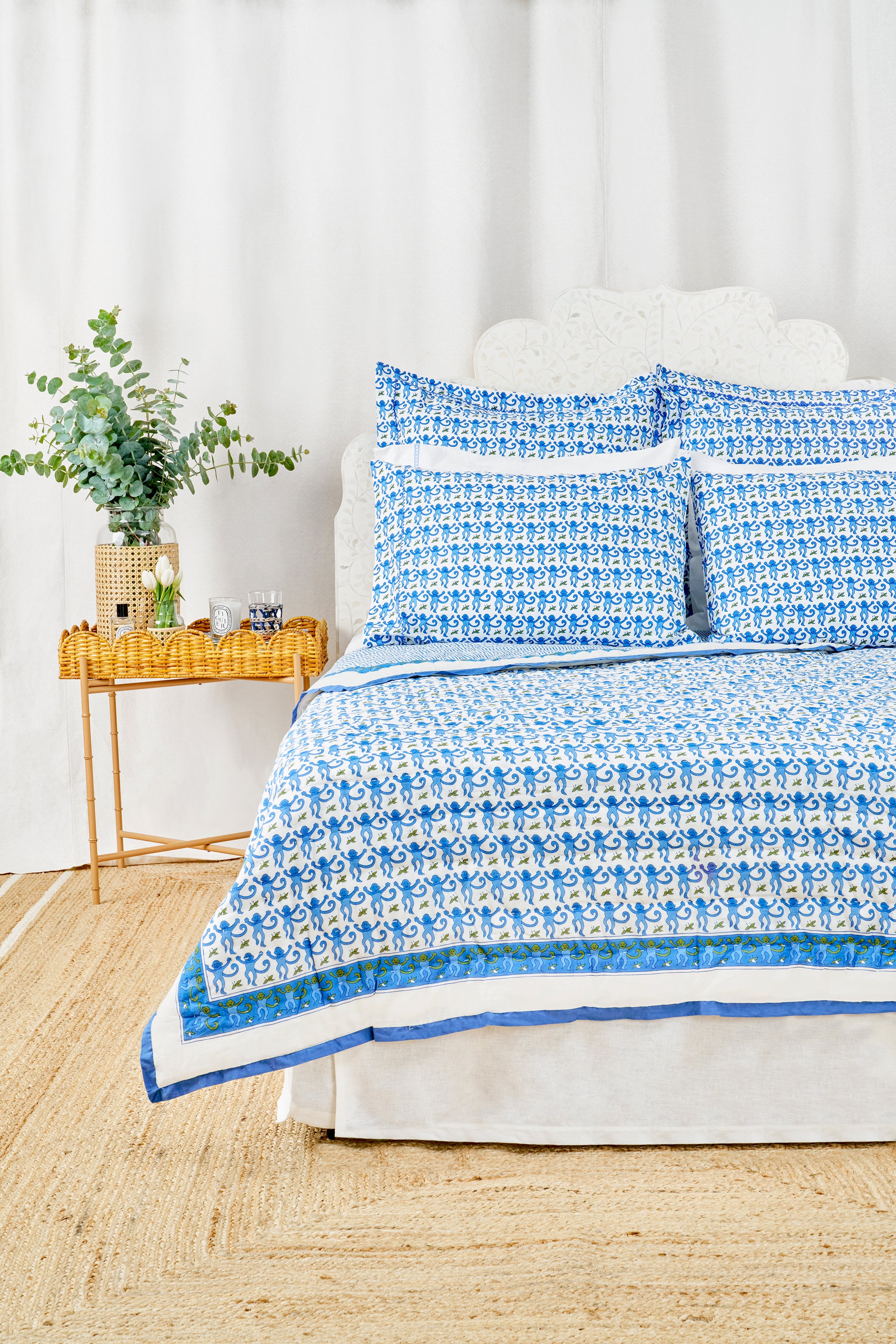 Monkey Pillowcase Set