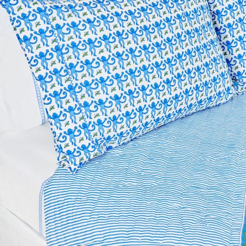 Monkey Pillowcase Set