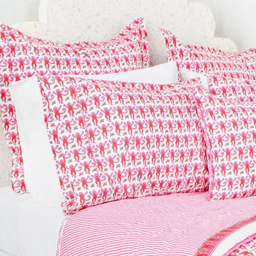 Monkey Pillowcase Set