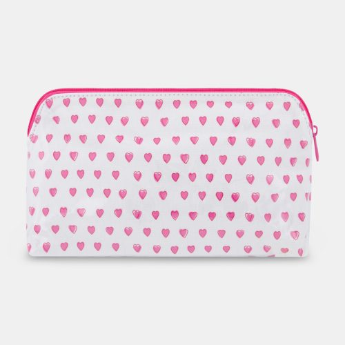 Hearts Makeup Bag