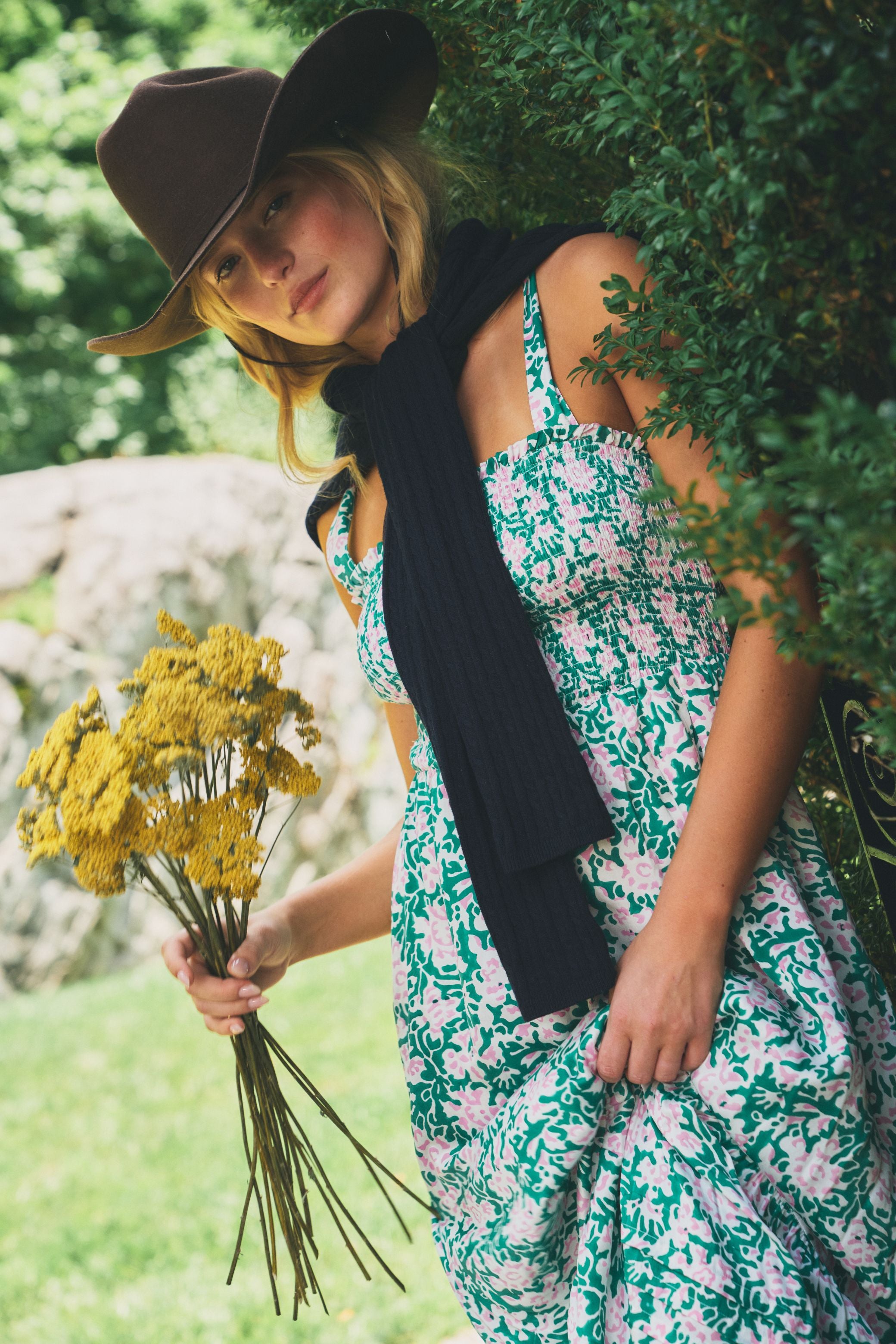 Endah Floral Georgina Dress