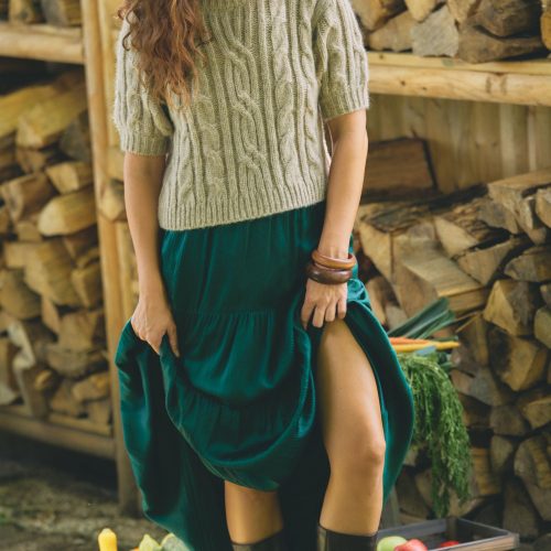 Hattie Cable Knit Sweater