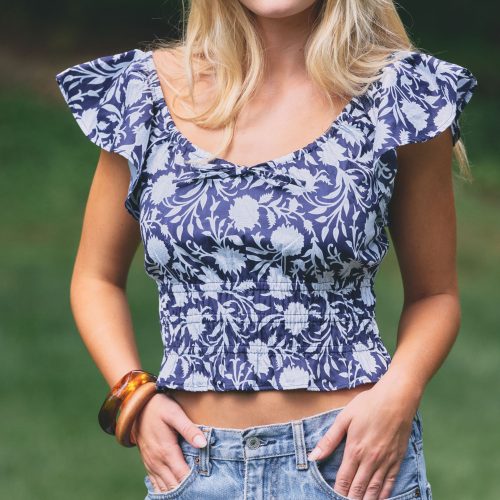 Morris Floral Reese Top