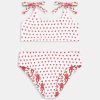 Kids Monkey/Hearts Reversible Cora Bikini