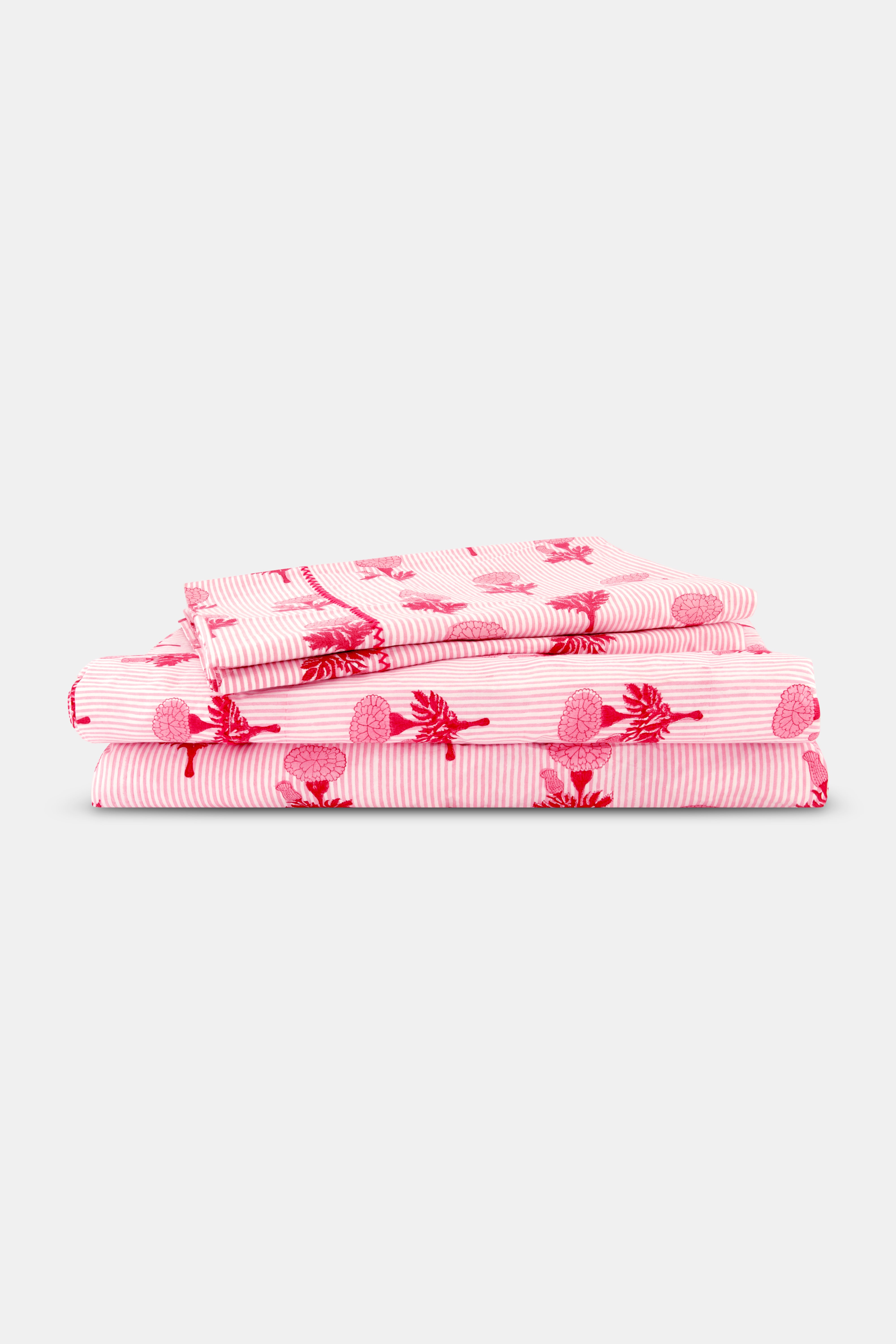 Marigold Stripe Sheet Set
