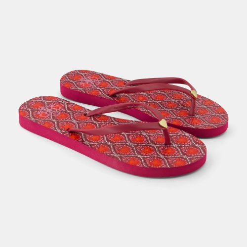 Palm Fronds Flip Flops