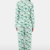 Ski Toile Long Sleeve Polo Pajamas