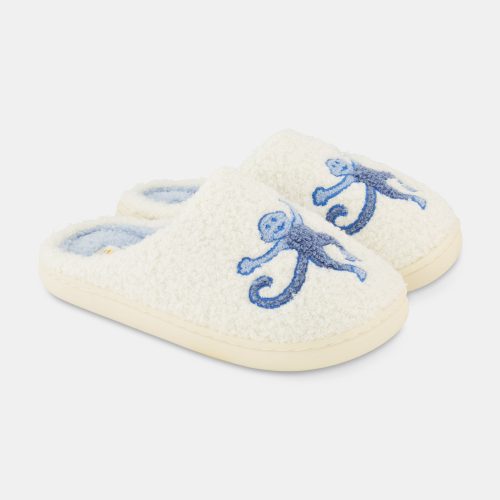 Monkey Star Fuzzy Slipper