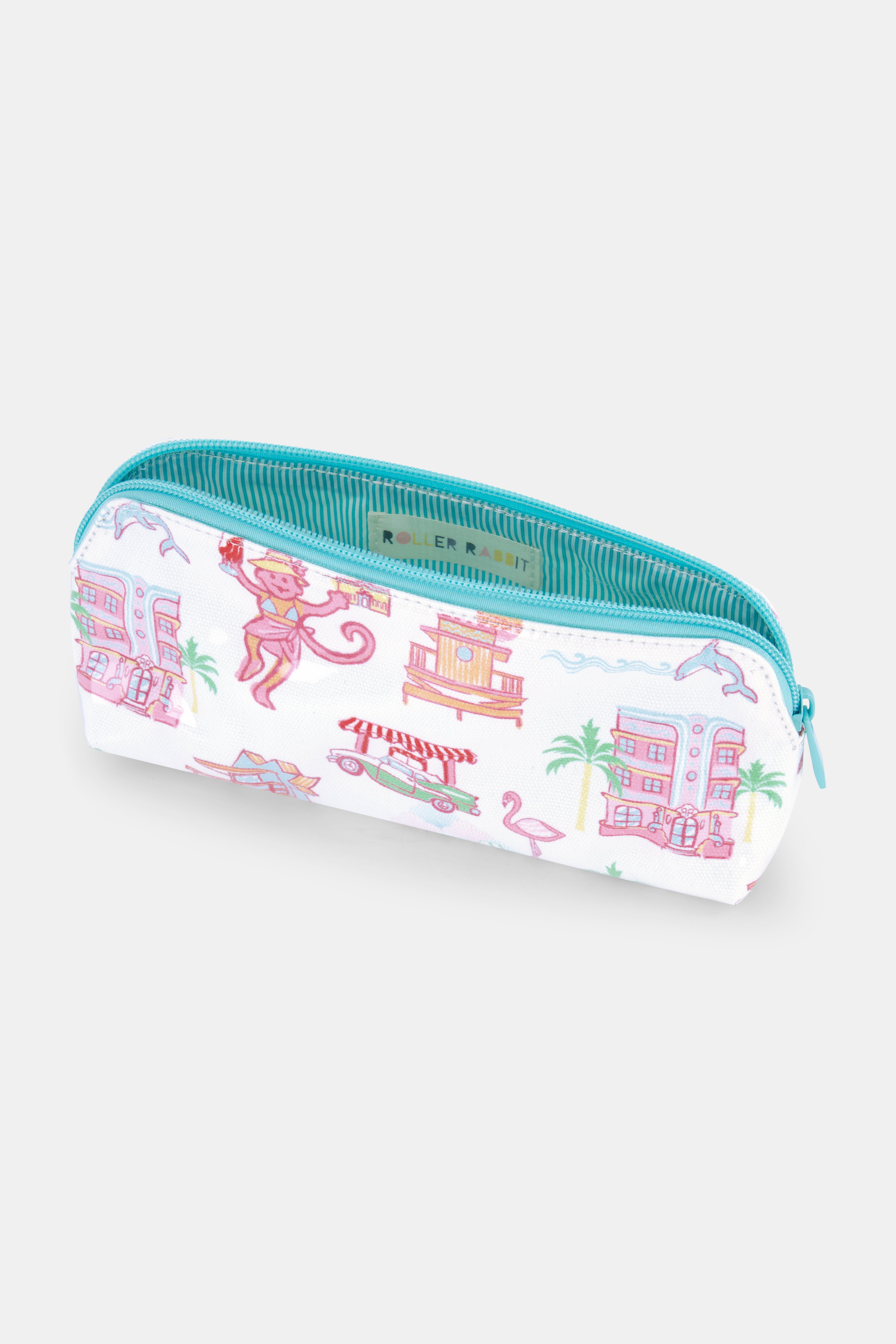 Miami Monkey Makeup Bag