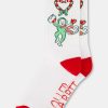 Snow Village Tube Socks