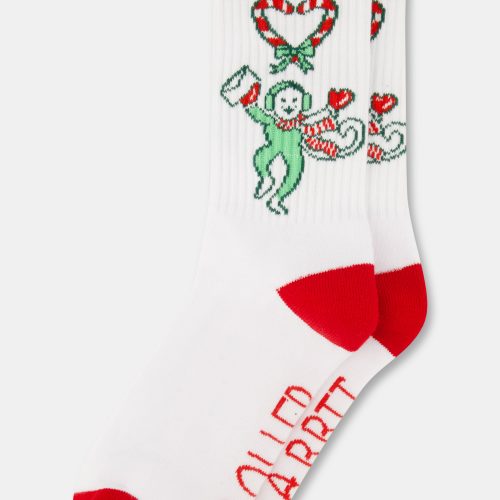 Snow Village Tube Socks