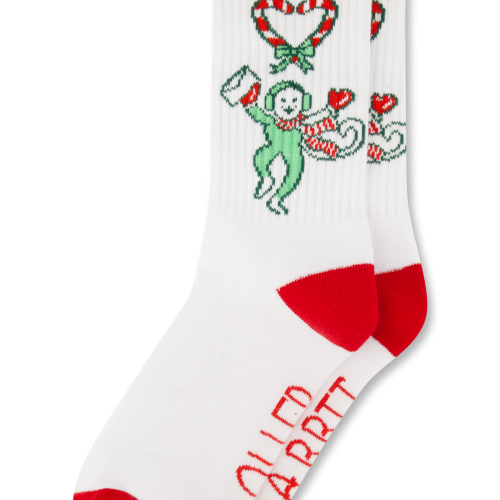 Snow Village Tube Socks