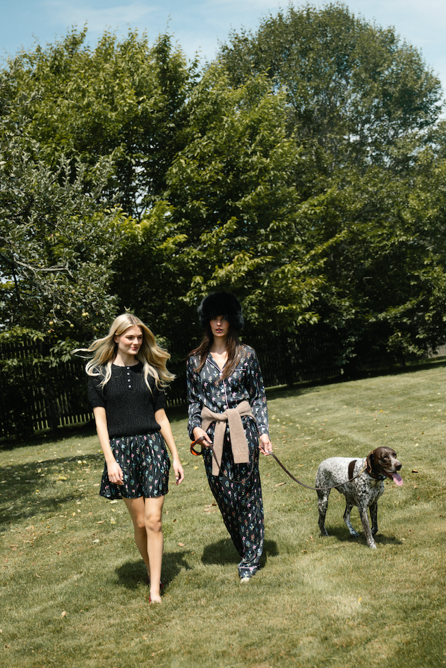 Wildflower Ditsy Fleet Skirt