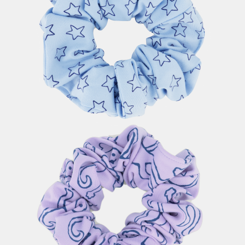Assorted Scrunchies Set Of 2