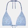 Fish Stripe/Ruban Serena Bikini Top