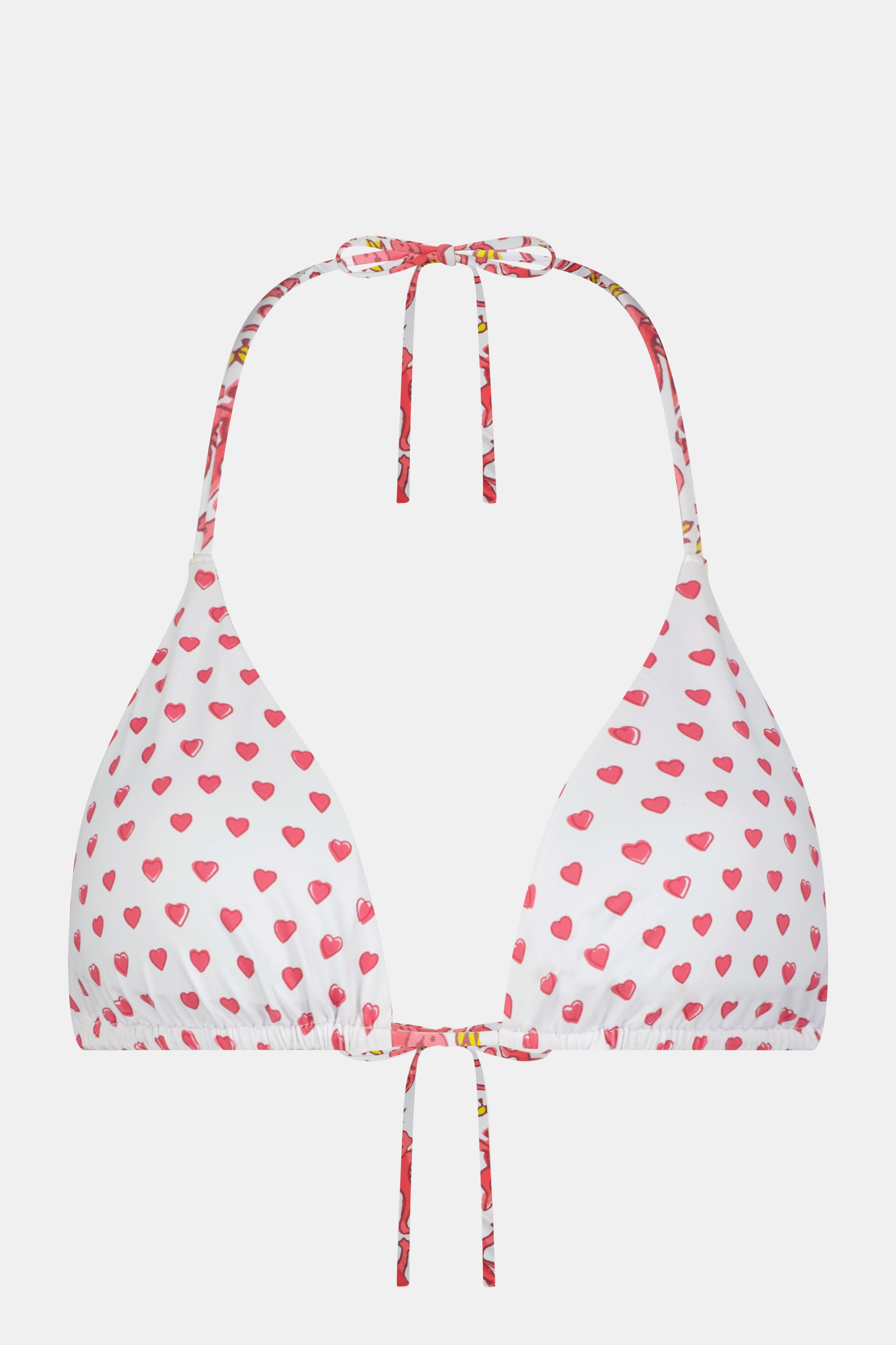 Monkey/Hearts Serena Bikini Top