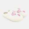 Hearts Fuzzy Slippers