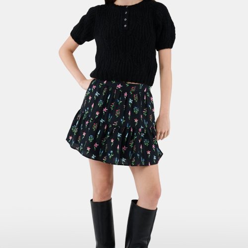 Wildflower Ditsy Fleet Skirt