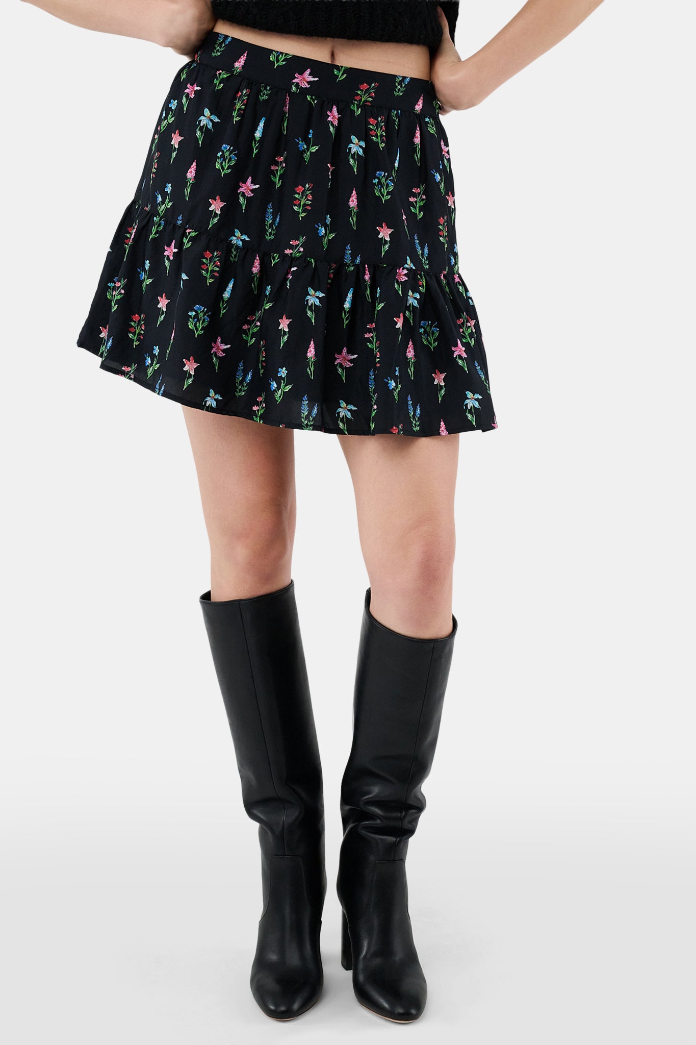 Wildflower Ditsy Fleet Skirt