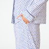 Hearts Long Sleeve Polo Pajamas