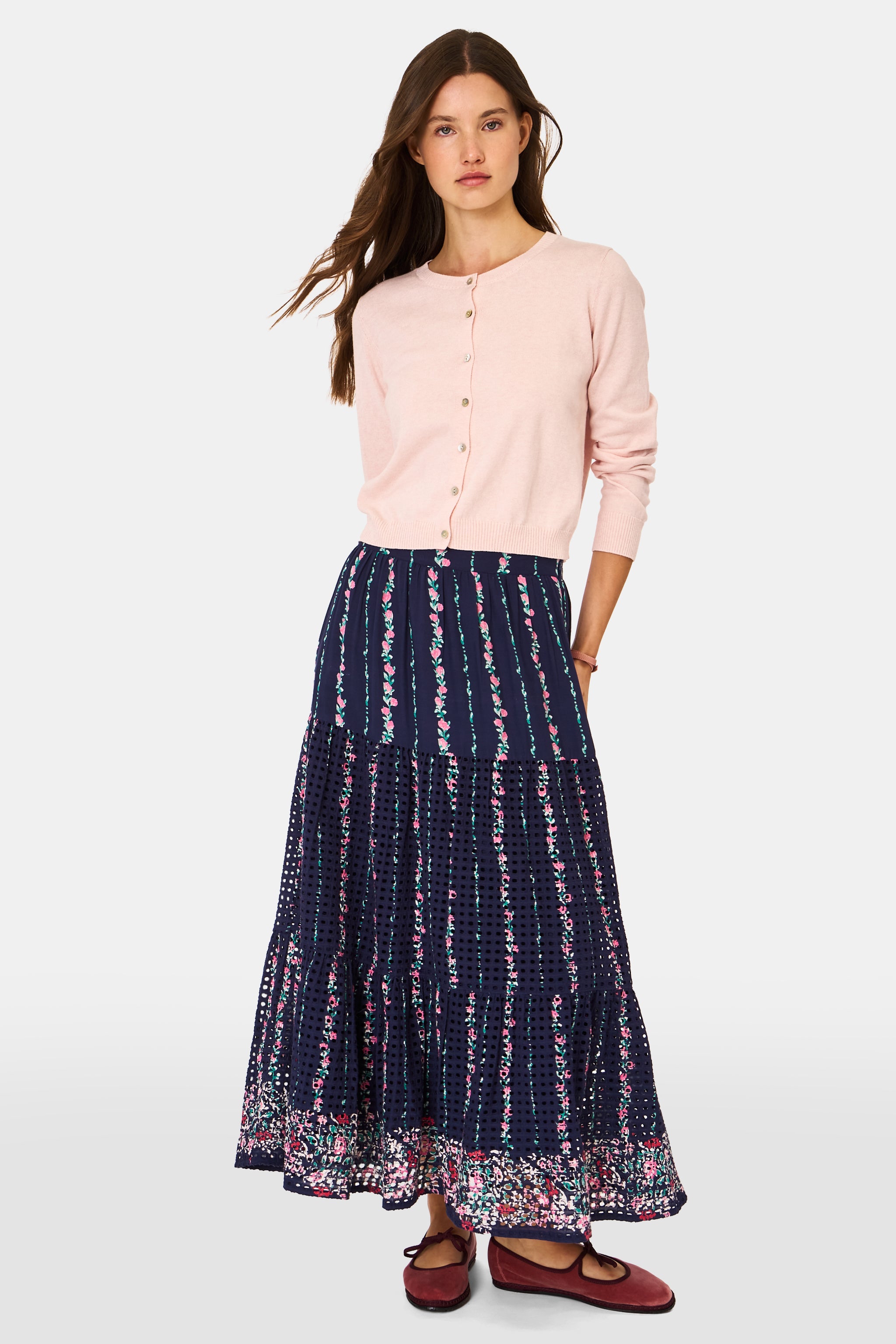 Alba Eyelet Carlisa Skirt