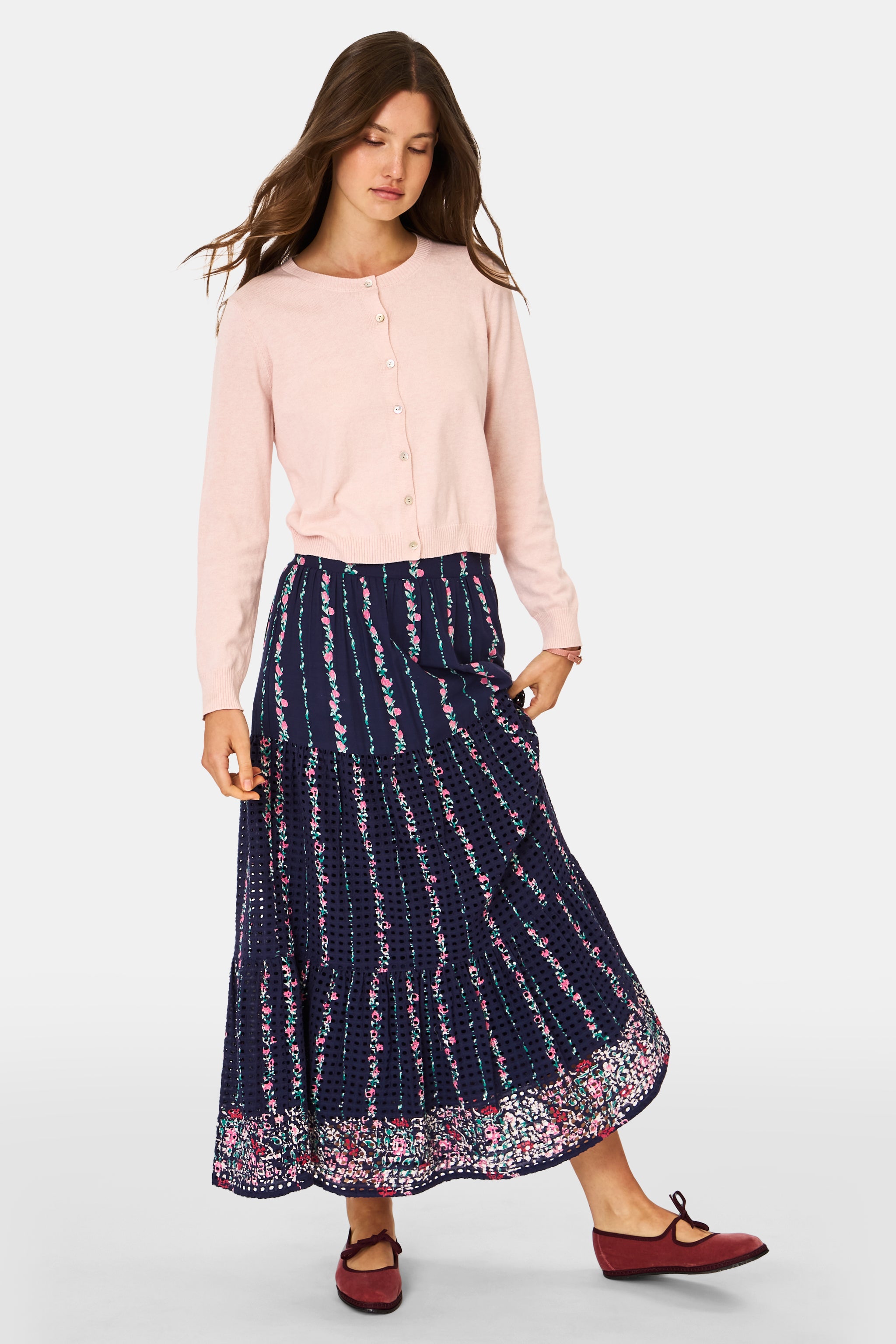 Alba Eyelet Carlisa Skirt