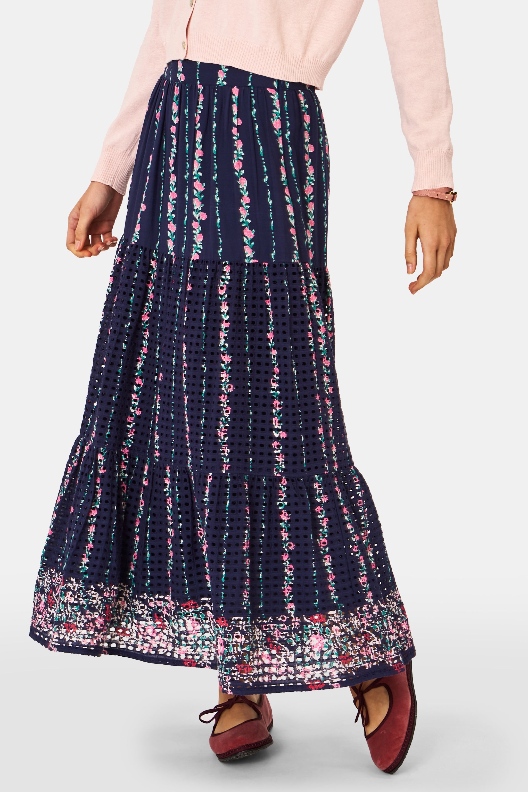 Alba Eyelet Carlisa Skirt