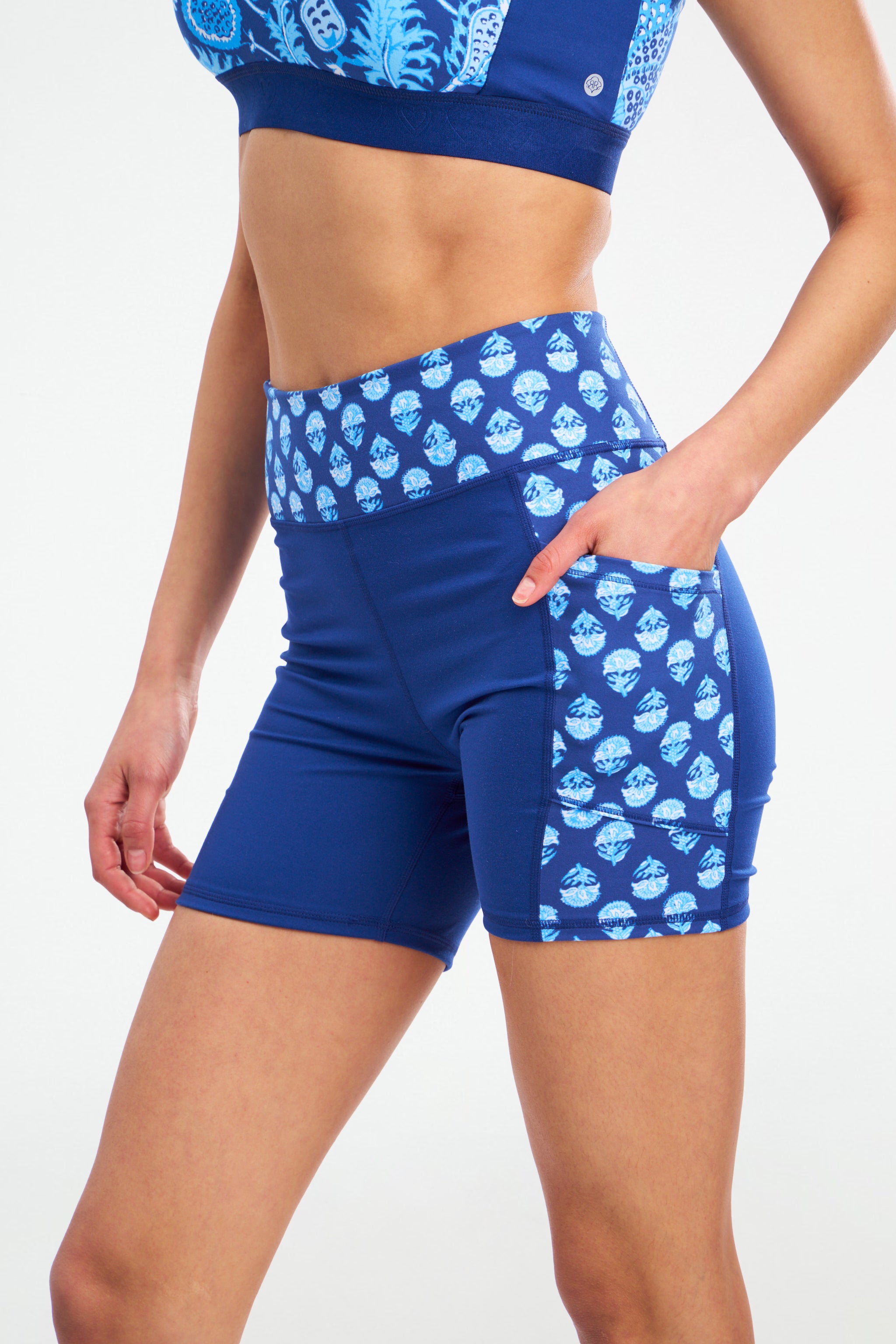 Daisy Paisley Kyla Biker Short