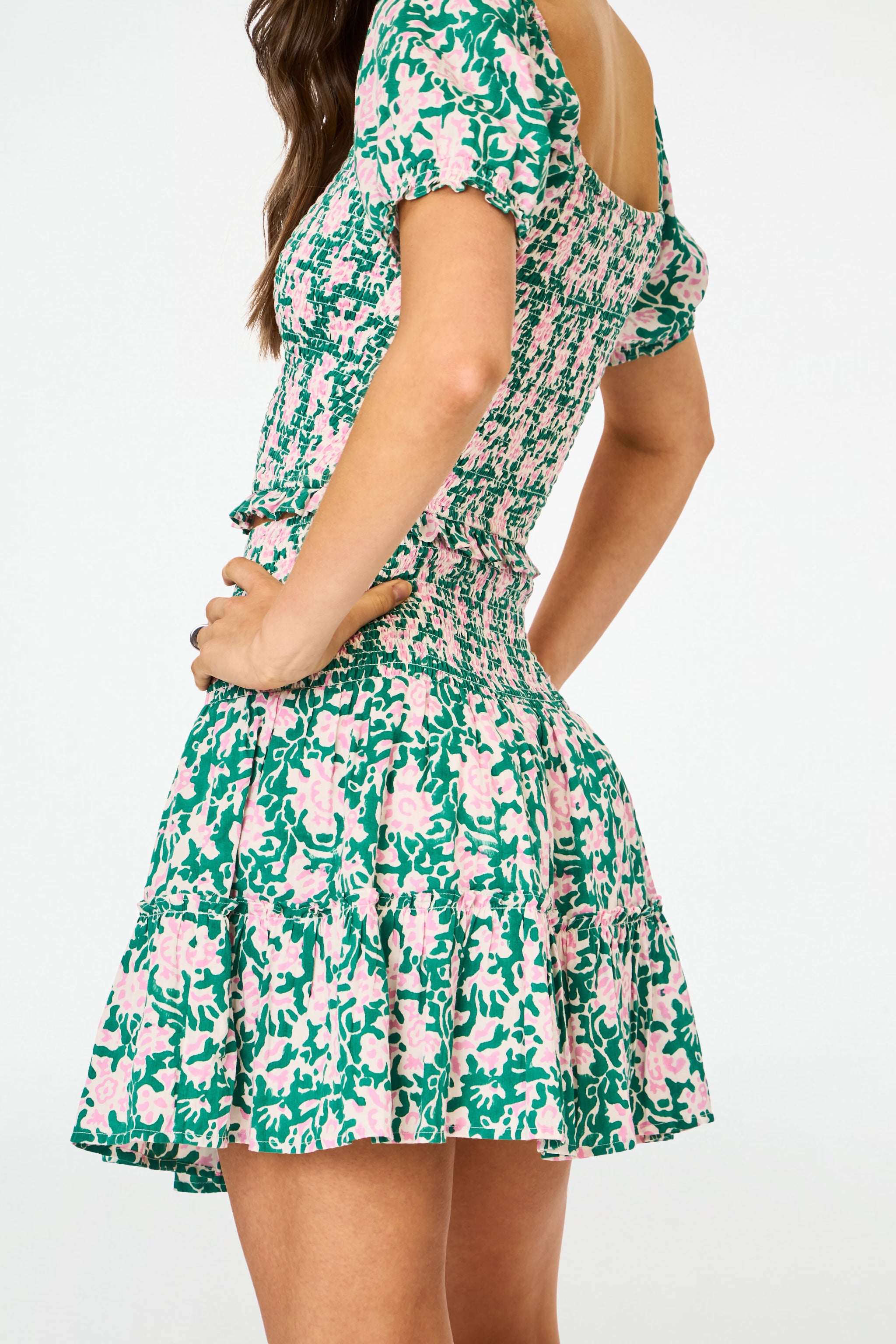 Endah Floral Riki Skirt
