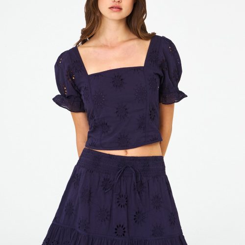 Eyelet Peyton Skirt