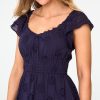 Eyelet Pipette Dress