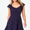 Eyelet Pipette Dress