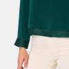 Feather Stitch Embroidery Marcy Top