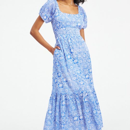 Flores Tile Annika Dress